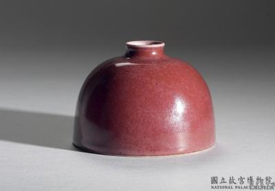 图片[3]-Flat bulbous vase with red glaze, Qing dynasty, Kangxi reign (1662-1722)-China Archive